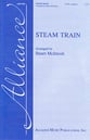 Steam Train SATB choral sheet music cover